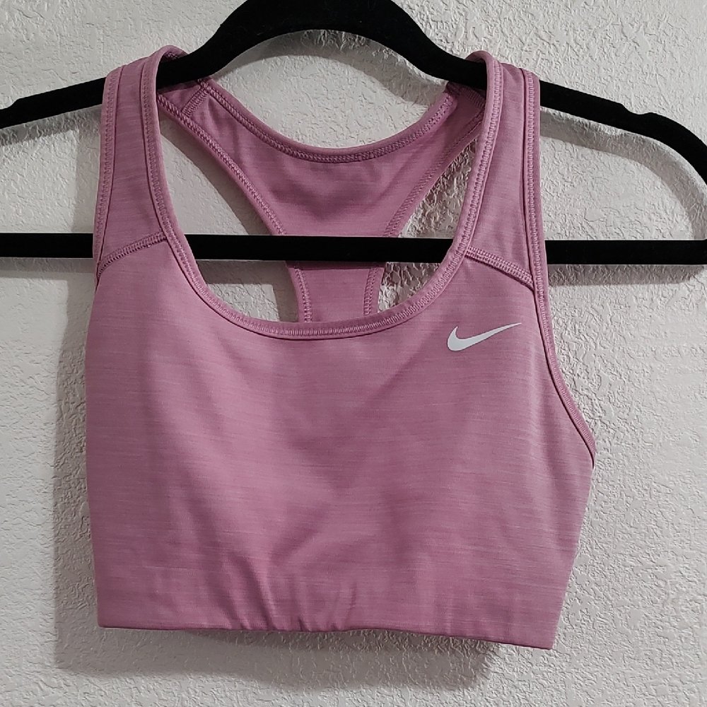 Nike Mauve Razer Back Sports Bra Nike Mauve Razer Back Sports Bra